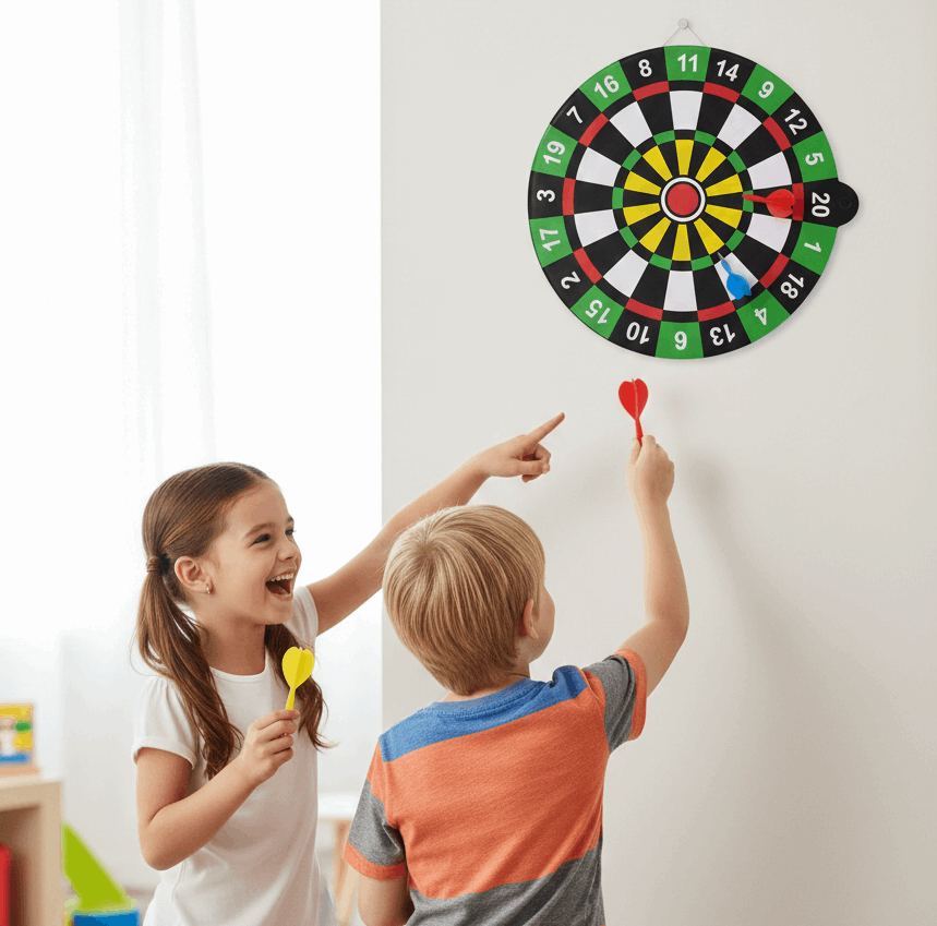 Magnetic Dart Board Game - Kinder Kreato