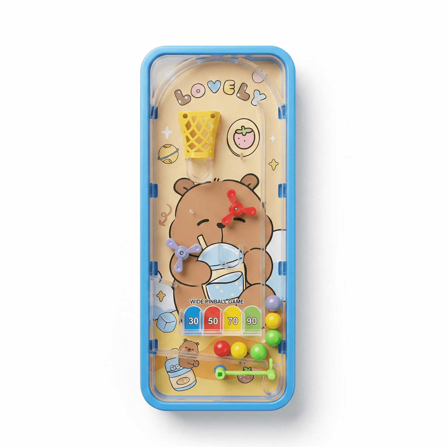 Password Pencil Box with Pinball Game | teddy - Kinder Kreato