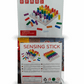Educational Colour Cognition Sorting & Stacking Wooden Peg Board - Kinder Kreato
