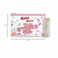 Teddy Transparent Stationery Zipper Pouch – Clear Multipurpose Organizer Bag - Kinder Kreato