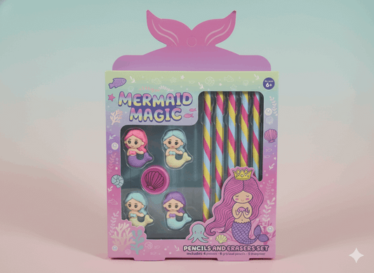 Mermaid Stationery Gift Set - Kinder Kreato