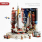 1059 Pcs Space Shuttle Rocket Building Blocks Toy | Large Rocket with Astronaut Minifigures - Kinder Kreato
