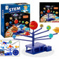 STEM Science Kit – Rotating Planet Model | DIY Solar System Model Kit for Kids - Kinder Kreato