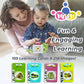 Misen Talking Flash Cards Learning Toy – Educational Flashcard Reader for Kids Age 2–6 | Early Learning Speech & Sound Device for Toddlers - Kinder Kreato