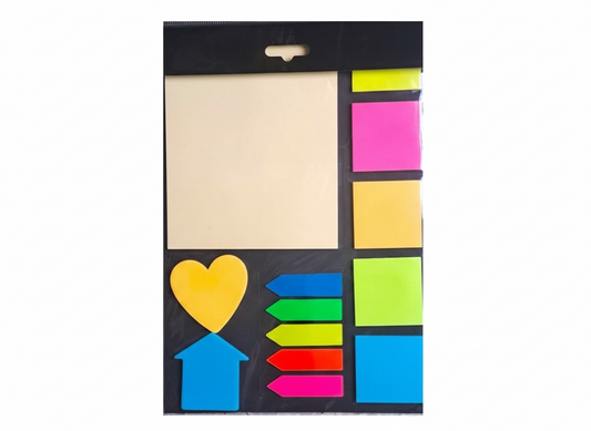 Multicolor Sticky Notes Set – Multiple Designs