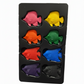 Fish Crayons – 8 Smooth, Easy-Grip Colors - Kinder Kreato