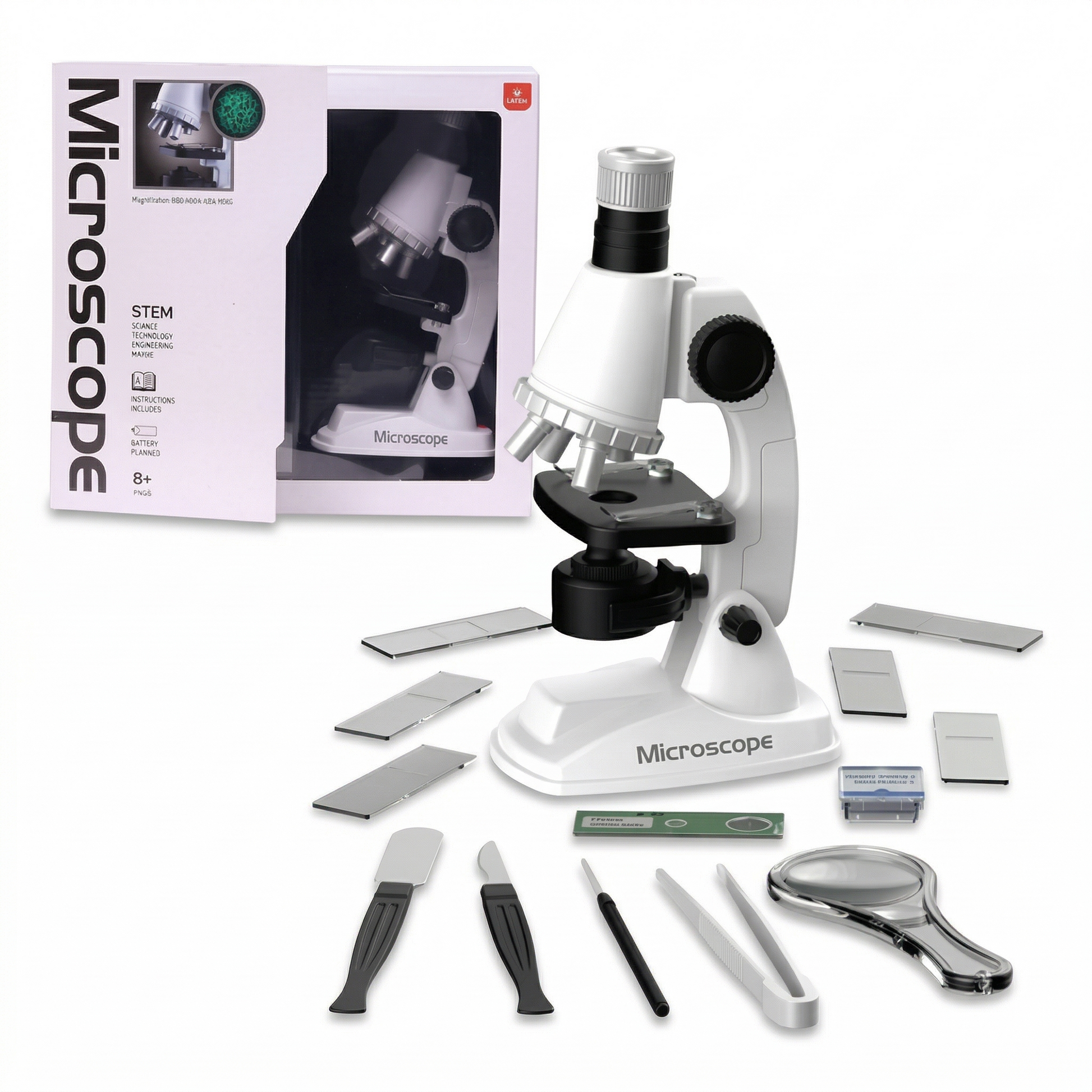 Microscope with Accessories | 100x-900x Premium Quality Microscope