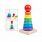 Wooden Rainbow Stacking Tower – 8 Stages