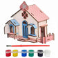 Wooden Puzzle Painting Kit for Kids – DIY Color & Learn Educational Puzzle Toy - Kinder Kreato