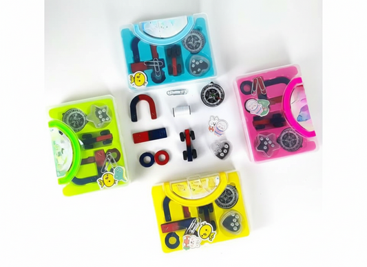STEM Magnet Kit for Kids – Science Experiment Set with Magnetic Tools