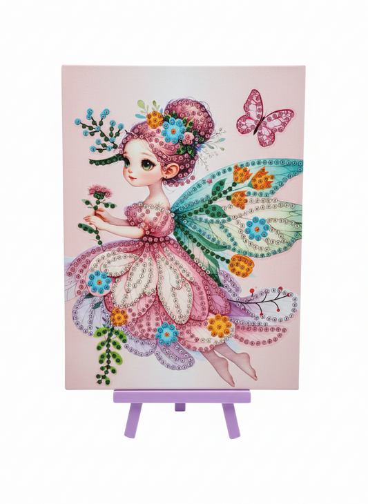 5D Crystal Diamond Painting Kit | Fairy - Kinder Kreato