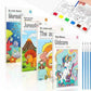 Watercolor Pocket Book with Paint Brush – 12 Sheets - Kinder Kreato