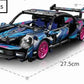 455-Piece Building Blocks Sports Car Toy | DIY Collectible Car Model Kit (1:18 Scale) - Kinder Kreato