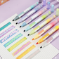 8 Pcs Magic Highlighters Set | Fluorescent Pens, Cute Stationery - Kinder Kreato