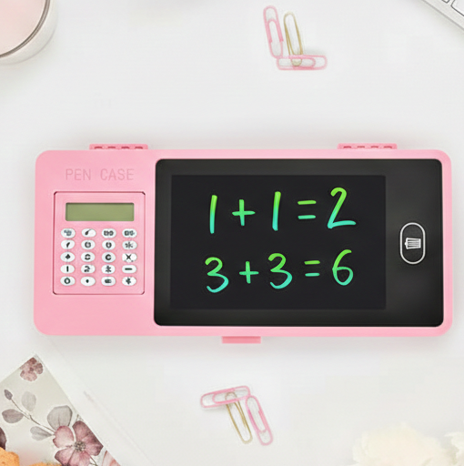 LCD Pencil Box with Calculator
