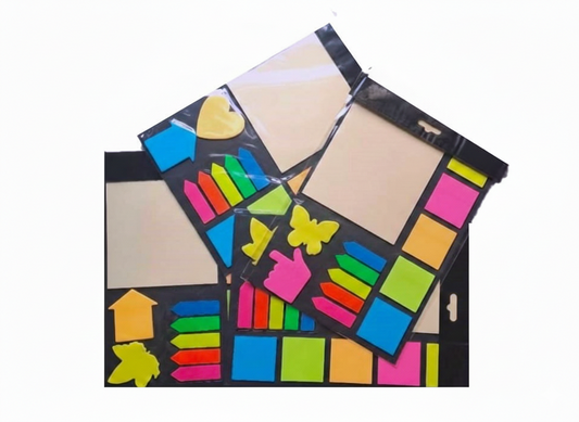 Multicolor Sticky Notes Set – Multiple Designs