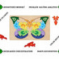 Wooden Butterfly Shape Puzzle for Kids | Preschool Educational Jigsaw Learning Toy - Kinder Kreato