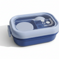 Plastic Lunch Box with Stainless Steel Interior