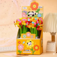 Cute Flower Gel Pens for Kids – Set of 2 | Adorable Stationery Gel Ink Pens for School & Gifting - Kinder Kreato