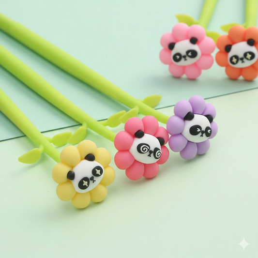 Cute Panda Gel Pens for Kids – Set of 2