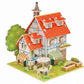 3D DIY Puzzle Model House – Paper Jigsaw Building Kit - Kinder Kreato