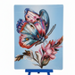 5D Crystal Diamond Painting Kit | Butterfly Flower - Kinder Kreato