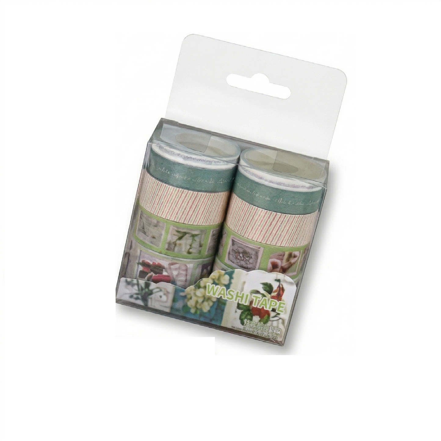 Washi Tape Set – 10 Rolls (2m Each)