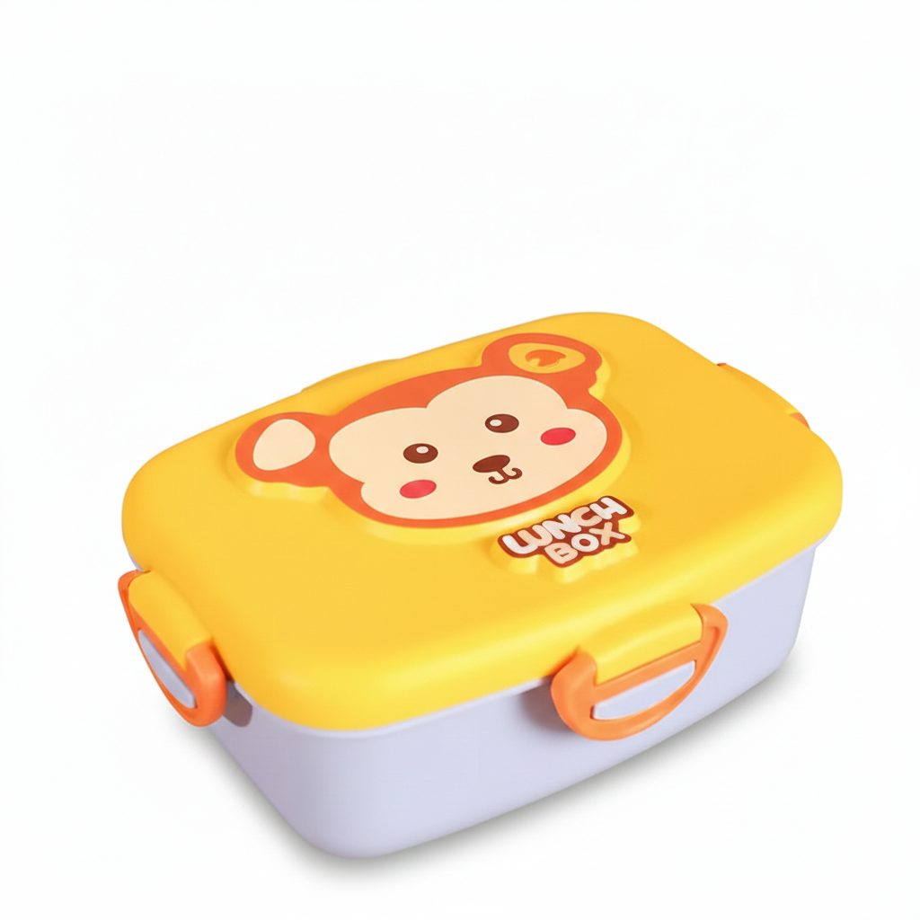 Stainless Steel Double Layer Cute Animal Lunch Box