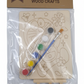 DIY Painting Art Kit | Wooden Canvas With Stand - Kinder Kreato