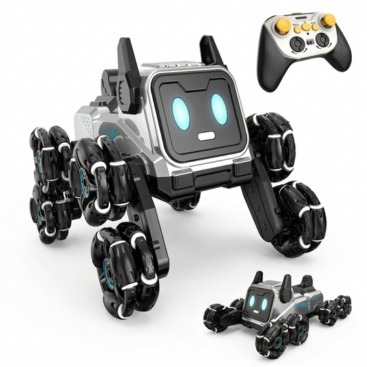 2.4GHz RC 8-Wheels Stunt Robot Dog