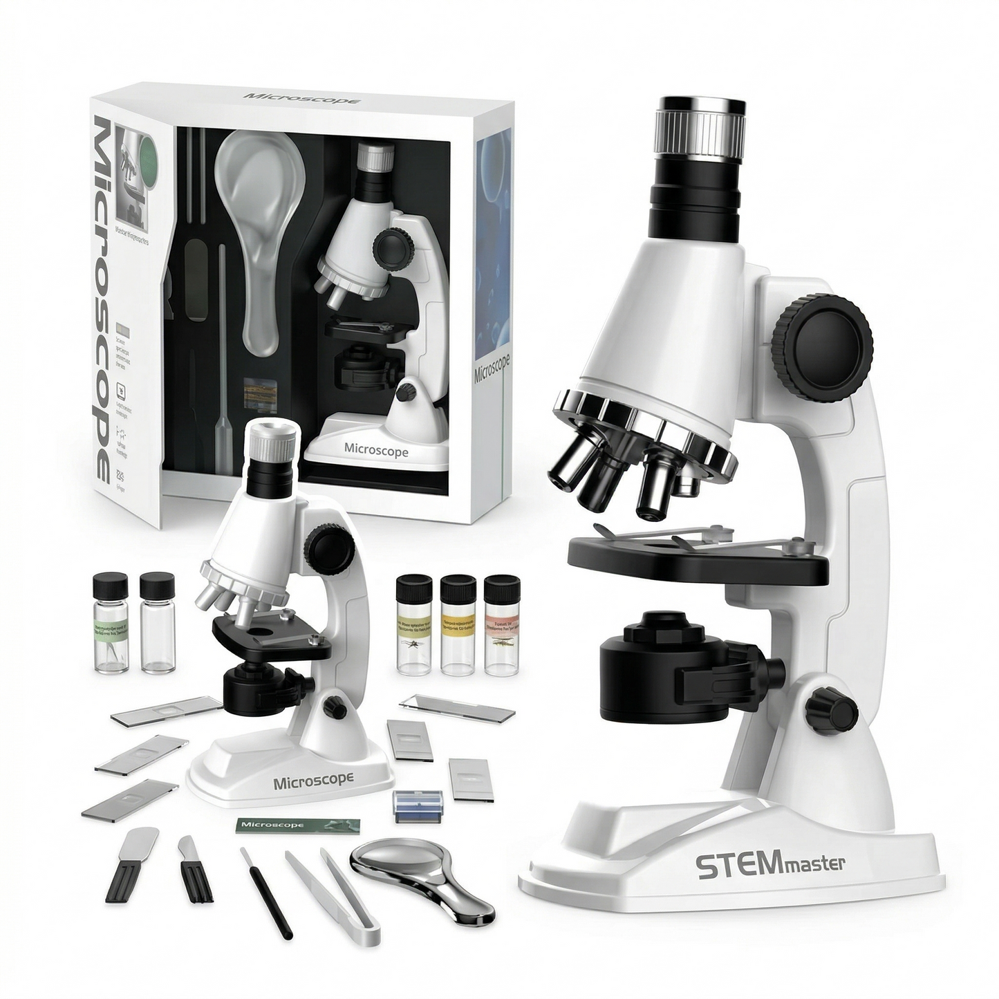 Microscope with Accessories | 100x-900x Premium Quality Microscope
