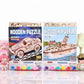 Wooden Puzzle Painting Kit for Kids – DIY Color & Learn Educational Puzzle Toy - Kinder Kreato