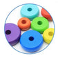 Wooden Rainbow Stacking Tower – 8 Stages - Kinder Kreato