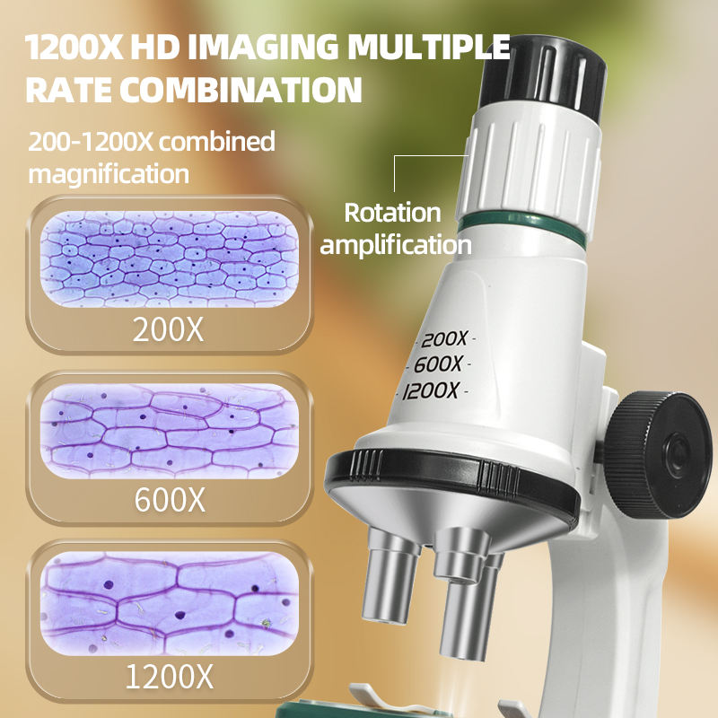 Microscope for Kids 200X-1200X
