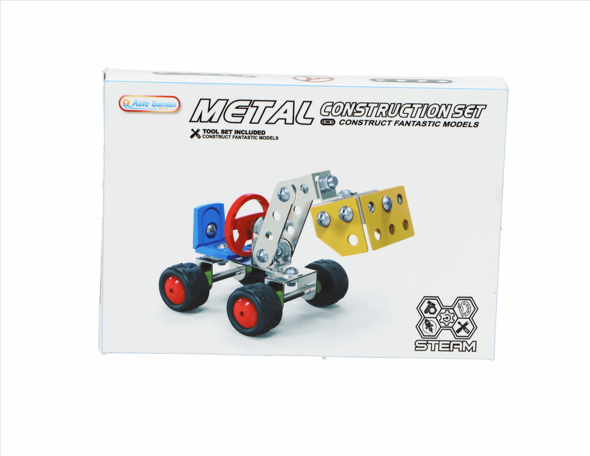 Metal Construction Set for Kids – DIY Building & Engineering Toy - Kinder Kreato