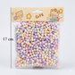 Multicolor Foam Balls Beads - Pastel Colors - Kinder Kreato