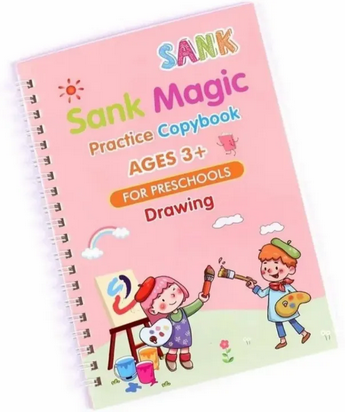 Original Sank Magic Practice Copybooks – Set of 4 Reusable Books - Kinder Kreato