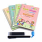 Original Sank Magic Practice Copybooks – Set of 4 Reusable Books - Kinder Kreato