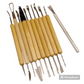 Pottery tools for dough making painting art and craft - Kinder Kreato