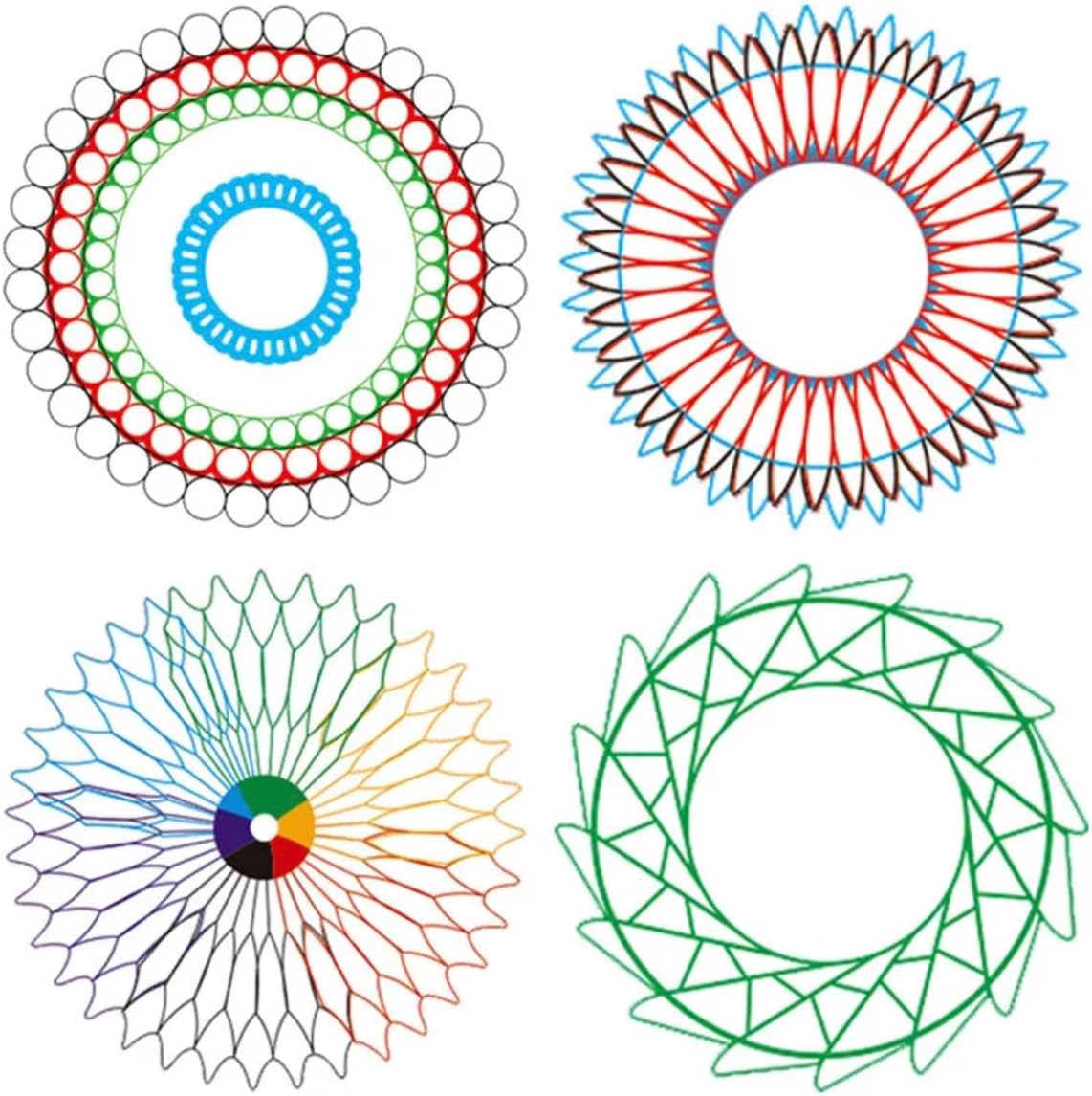 Power Box Spirofun: Geometric Spiro Art Kit - Templates for Arts - Kinder Kreato