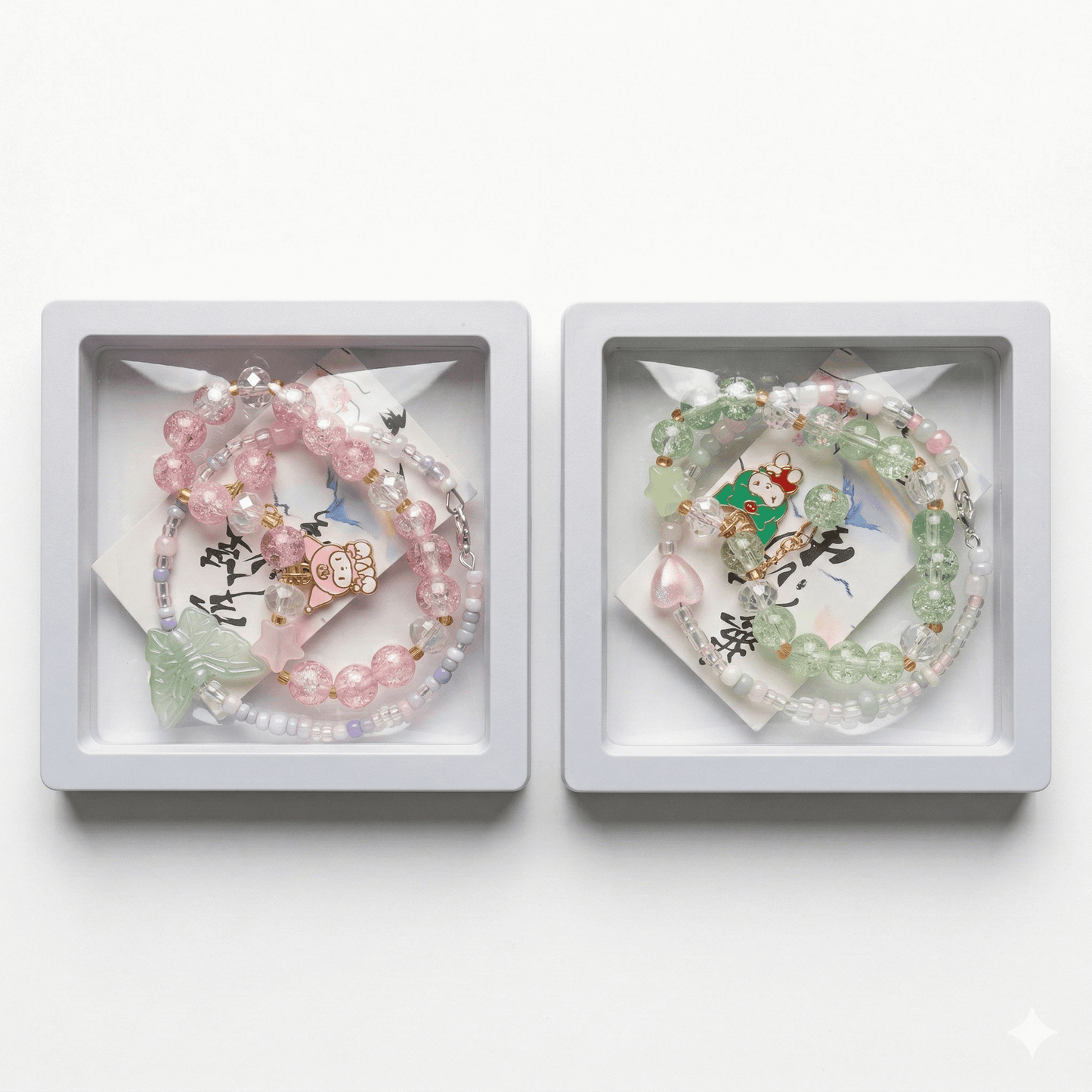 Premium Quality Charm Beads Bracelet for Girls – Stylish Accessory with Gift Box - Kinder Kreato