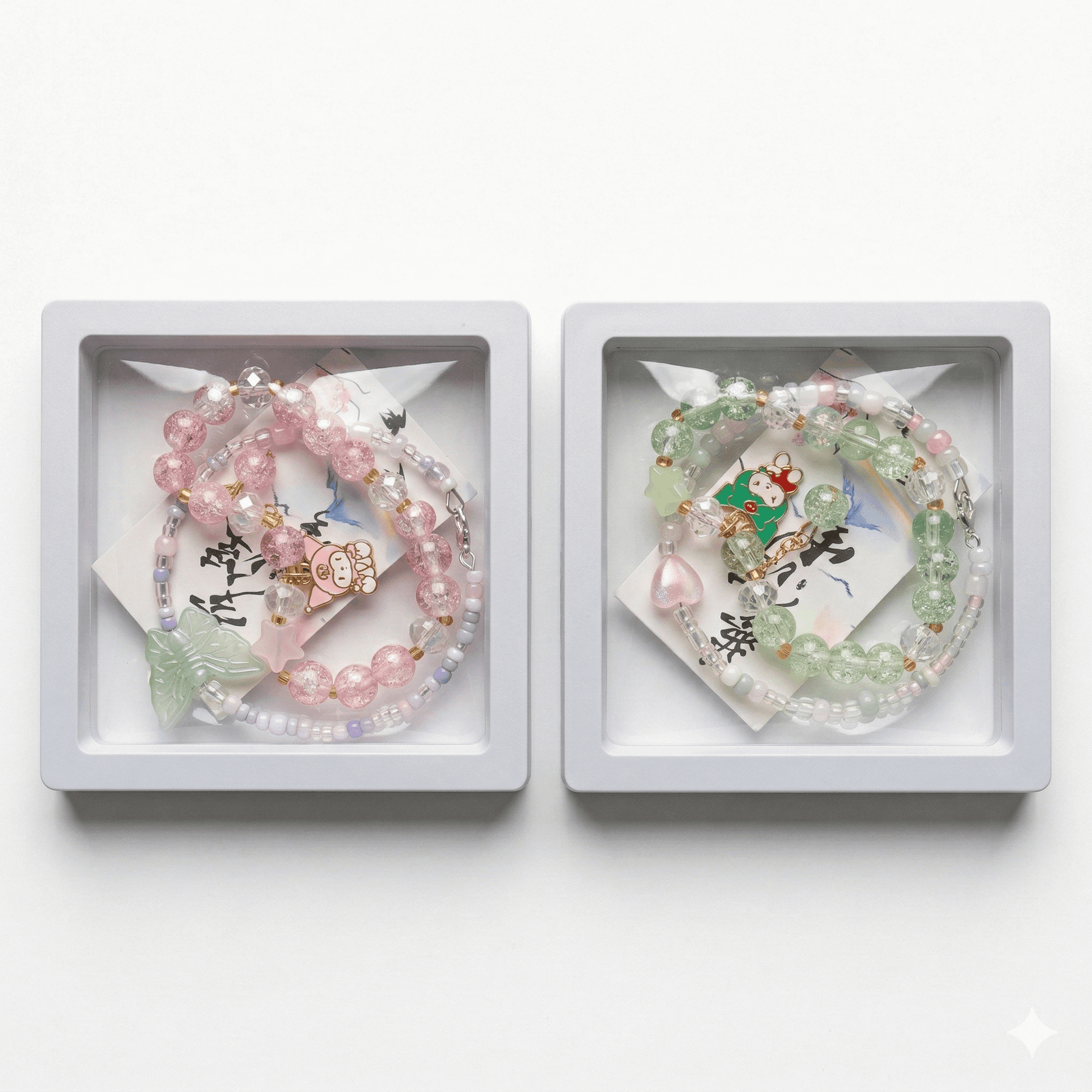 Premium Quality Charm Beads Bracelet for Girls – Stylish Accessory with Gift Box - Kinder Kreato