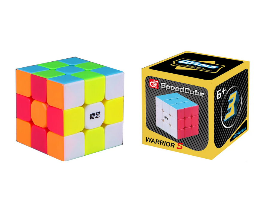 Rubiks Cube | Original Qy Warrior Stickerless 3x3 Speed Cube