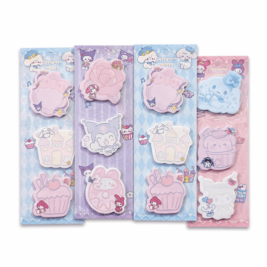Sanrio Sticky Notes – Cute Cartoon Memo Pads - Kinder Kreato