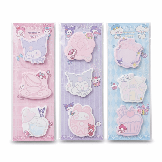 Sanrio Sticky Notes – Cute Cartoon Memo Pads - Kinder Kreato