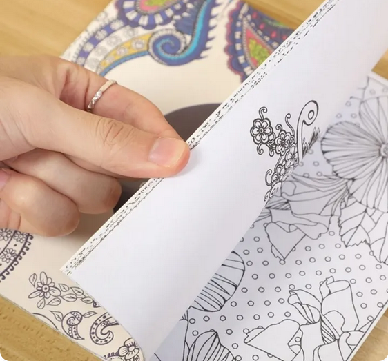 Colored Pencil Coloring Books – Set of 8 | Relax & Create Art - Kinder Kreato