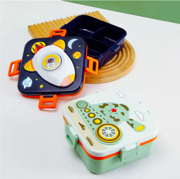 Stylish BPA-Free Lunch Box – 850ml Capacity - Kinder Kreato