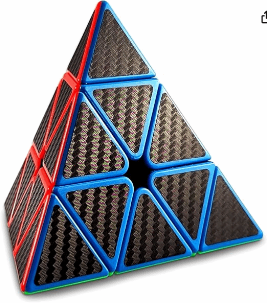 3x3 Classic Speed Pyraminx Cube - Kinder Kreato