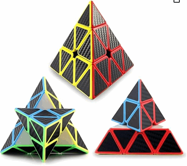 3x3 Classic Speed Pyraminx Cube - Kinder Kreato