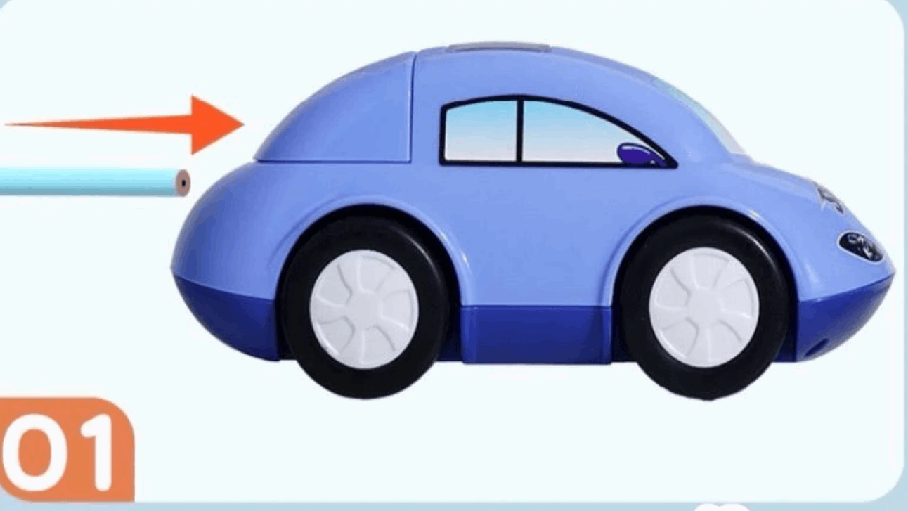 Car Pencil Mechanical Sharpener - Kinder Kreato